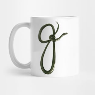 Q - Queen snake Mug